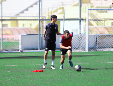 بالصور - بطولة غرب آسيا.. فدائي الناشئين ينهي استعداداته لمواجهة البحرين 