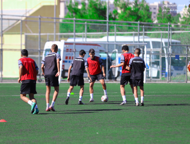 بالصور - بطولة غرب آسيا.. فدائي الناشئين ينهي استعداداته لمواجهة البحرين 