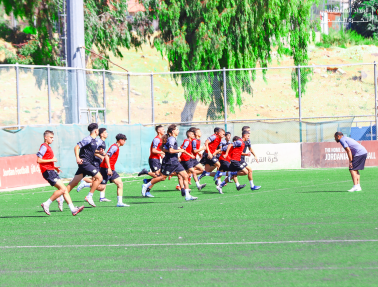 بالصور - بطولة غرب آسيا.. فدائي الناشئين ينهي استعداداته لمواجهة البحرين 