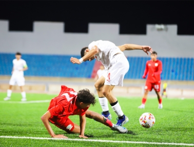فدائي الناشئين يتعادل أمام البحرين في افتتاح مواجهاته ببطولة غرب آسيا