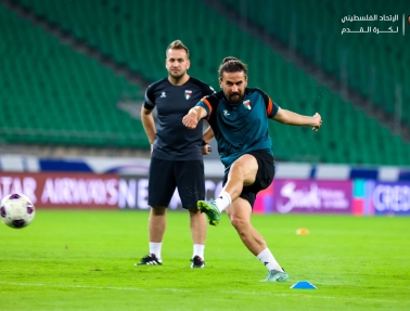 الفدائي ينهي تحضيراته لمقابلة العراق غدا