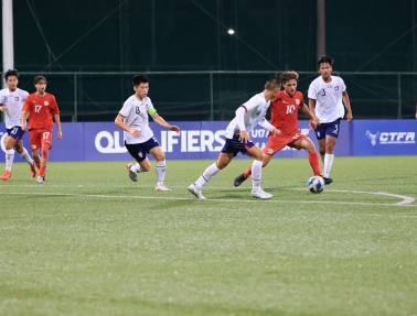 تصفيات كأس آسيا تحت 17 عاماً... الفدائي يتغلب على &quot;الصين تايبيه&quot; بثنائية نظيفة