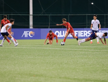 تصفيات كأس آسيا تحت 17 عاماً... الفدائي يتغلب على &quot;الصين تايبيه&quot; بثنائية نظيفة