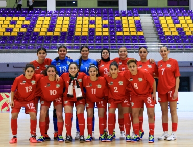 سيدات فلسطين والعراق- تصفيات كأس آسيا بكرة الصالات