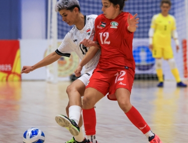 سيدات فلسطين والعراق- تصفيات كأس آسيا بكرة الصالات