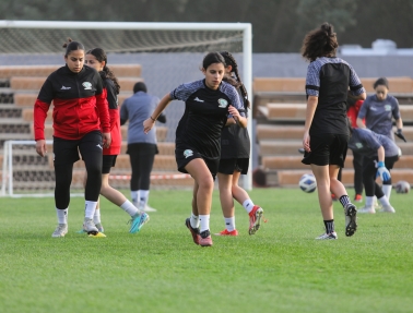 تدريب منتخب الناشئات في السعودية