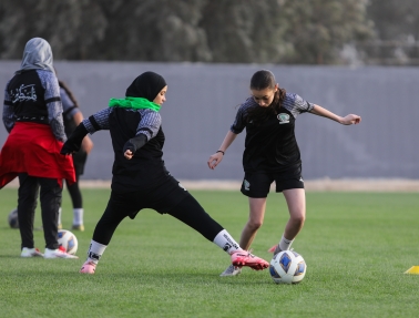 تدريب منتخب الناشئات في السعودية