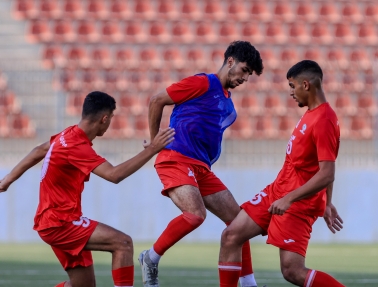 فدائي الناشئين يواصل استعداداته للتصفيات الآسيوية وينهي معسكره في رام الله غداً  