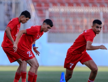فدائي الناشئين يواصل استعداداته للتصفيات الآسيوية وينهي معسكره في رام الله غداً  