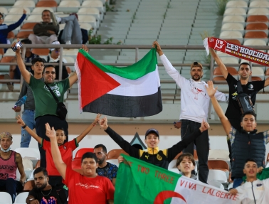 فلسطين X الجزائر للمحليين (المباراة الأولى)