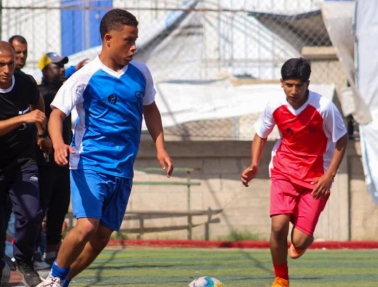 بطولة الأمل.. خدمات جباليا يكتسح أهلي بيت حانون بسداسية.. وخدمات النصيرات يتفوق بخماسية على شباب معن