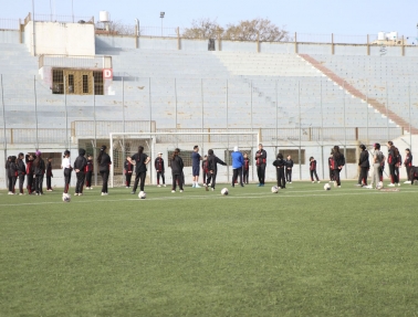 تواصل تدريبات مركز واعدات دورا تحت 12 عاماً 