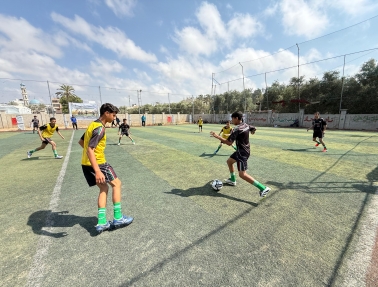 اتحاد الكرة يفتتح مركز براعم العنقاء في المنطقة الوسطى&nbsp;