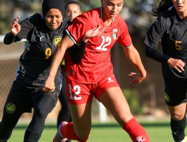سيدات فلسطين يحققن الفوز على ماليزيا بهدفين &nbsp;