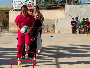 اتحاد الكرة ينظم مهرجاناً كروياً للأطفال في قرى دورا&nbsp;
