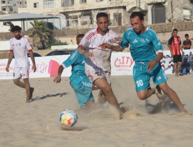 البطولة&nbsp;الشاطئية.. فوز عريض لخدمات رفح على غزة الرياضي والهلال يتغلب على الشجاعية&nbsp;