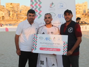 خدمات رفح والصداقة أول المتأهلين إلى نصف نهائي البطولة الشاطئية