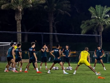 منتخب الشباب يواصل معسكره التدريبي في الدوحة استعدادا&nbsp;للتصفيات الآسيوية