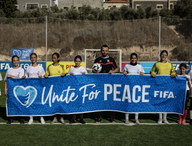 بدء تشغيل ملعبين جديدين في مراح رباح وقوصين ضمن مبادرة FIFA Arena