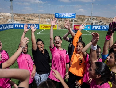 تدشين ملعبي مراح رباح وقوصين ضمن مشروع FIFA Arena
