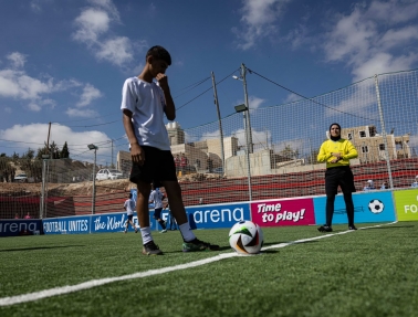 تدشين ملعبي مراح رباح وقوصين ضمن مشروع FIFA Arena