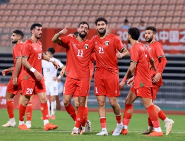 فلسطين X طاجيكستان - مباراة ودية