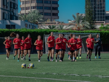 المنتخب الوطني للسيدات يبدأ معسكرا تدريبيا في لبنان