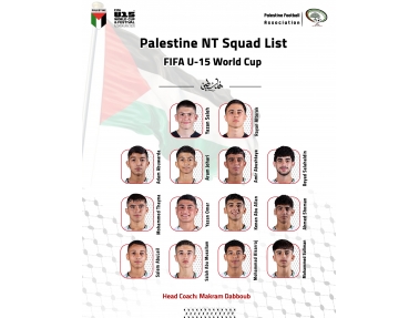 قائمة المنتخب الوطني المشارك&nbsp;في كأس العالم تحت 15 عاما بأذربيجان