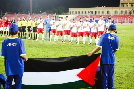 لقاء الفدائي امام اليمن ضمن تصفيات آسيا المؤهلة إلى كأس العالم 2022 وكأس آسيا 2023