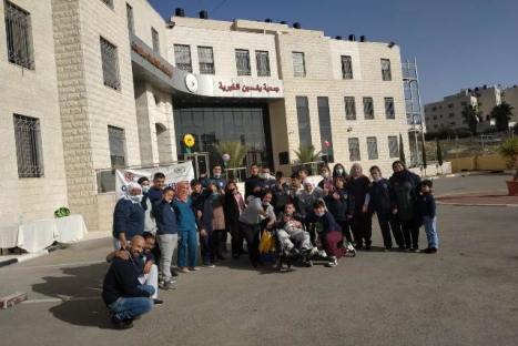 الاتحاد الفلسطيني يعقد مهرجاناً كروياً للبراعم من ذوي الاحتياجات الخاصة