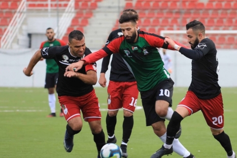 حصاد الدوري الفلسطيني: المكبر يتمسك بالصدارة وطوباس يسقط حامل اللقب