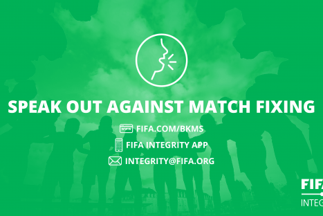 الفيفا يطلق حملة ضد التلاعب بنتائج المباريات