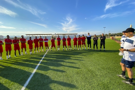 ولد علي: نتطلع إلى الوصول إلى أعلى مستوياتنا قبيل مواجهة سنغافورة