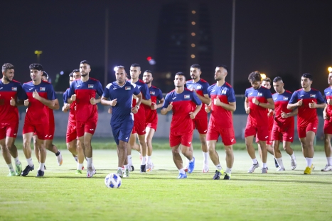 الفدائي الأولمبي يخوض مرانه الأول على ملعب القادسية استعداداً لبطولة غرب آسيا بالسعودية