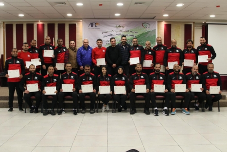 اتحاد كرة القدم يختتم دورة مدربي المستوى الأول
