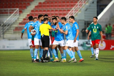 اللجنة المنظمة لبطولة القدس والكرامة تصدر قرارها فيما يخص مباراة الفيصلي والوحدات