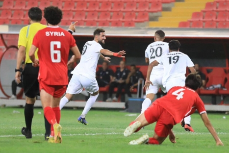 الفدائي الأولمبي يفوز على منتخب سوريا في افتتاح مشواره ببطولة  غرب آسيا 