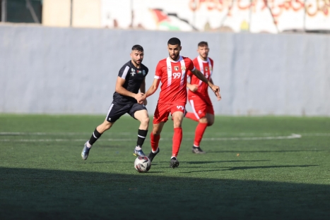 شباب السموع والبيرة يحتكمان للتعادل في المحترفين