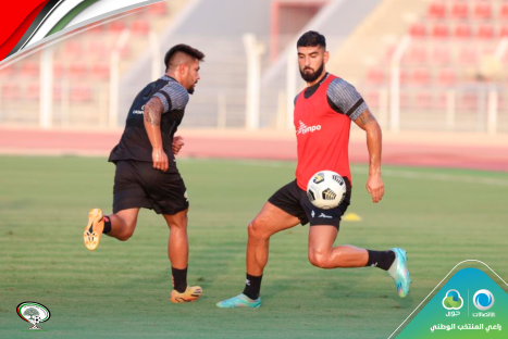 (صور)- المحترفون يكملون صفوف المنتخب الوطني قبل مواجهة عُمان غدا