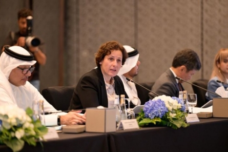 قدمت عرضاً تفصيلياً حول الانتهاكات الإسرائيلية.. سوزان شلبي تشارك في الاجتماع الثالث للمكتب التنفيذي&nbsp;بالاتحاد الآسيوي