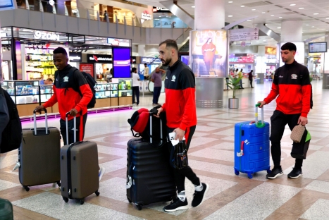 بعثة الفدائي تصل الكويت لمقابلة بنغلاديش&nbsp;