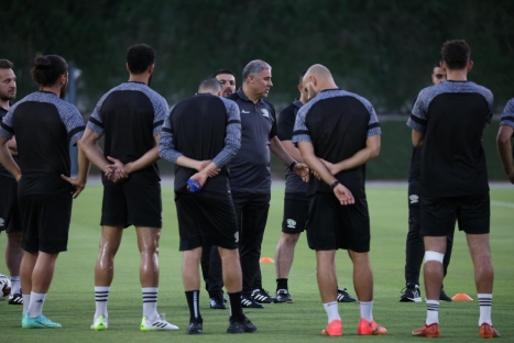 منتخبنا الوطني يكثف تحضيراته لمواجهة لبنان.. والتحاق فرج ومحاجنة بالبعثة