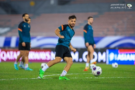 صور- منتخبنا ينهي تحضيراته تأهبا لملاقاة الأردن غدا