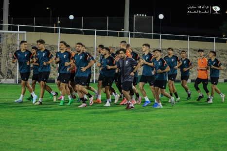 منتخبنا الشاب يكمل تحضيراته لمواجهة السعودية في افتتاح مشواره بتصفيات كأس آسيا