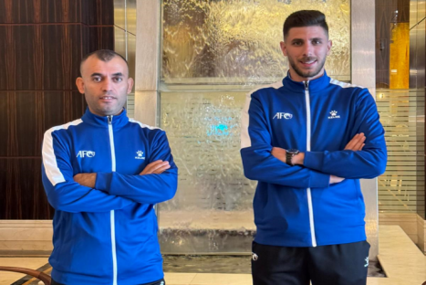 الحكمان أحمد إمام وأشرف أبو زبيدة يقودان مباراة قطر ومنغوليا في تصفيات آسيا تحت 17 عاما