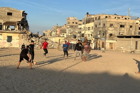 اتحاد الكرة ينظم بطولة كروية تنشيطية في مدينة غزة