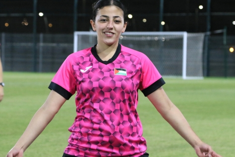 لاعبة المنتخب الوطني للسيدات نادين محمد تتحدث عن تجربتها مع الأهلي المصري&nbsp;