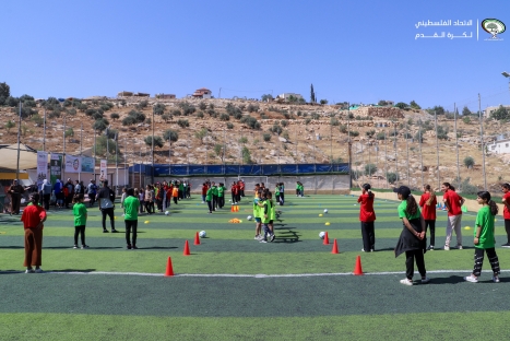 اتحاد الكرة&nbsp;يحتفل باليوم الآسيوي للبراعم في الخليل