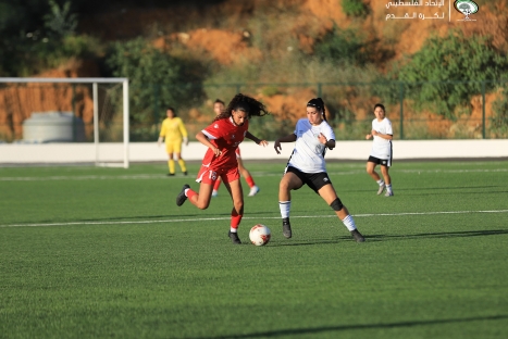 التعادل يحسم اللقاء الودي الأول بين سيدات فلسطين ولبنان