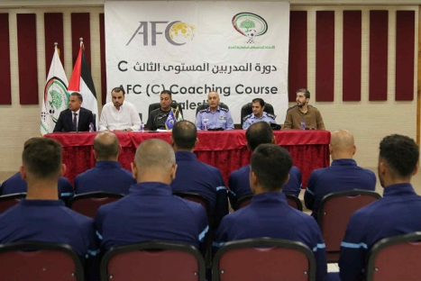 اختتام دورة مدربي كرة القدم للمستوى الثالث&nbsp;لضباط الشرطة&nbsp;